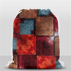Abstract Depth Structure 3d Drawstring Bag (small) by Pakrebo