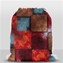 Abstract Depth Structure 3d Drawstring Bag (Small) View2