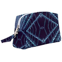 Sci Fi Texture Futuristic Design Wristlet Pouch Bag (large) by Pakrebo