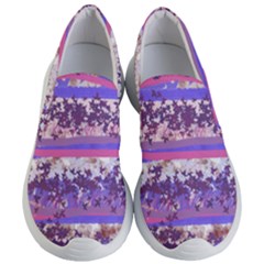 Abstract Pastel Pink Blue Women s Lightweight Slip Ons by snowwhitegirl