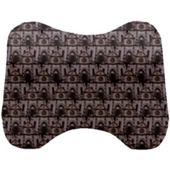 Gothic Church Pattern Head Support Cushion by snowwhitegirl