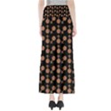 Victorian Crosses Black Full Length Maxi Skirt View2