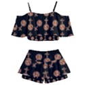 Victorian Crosses Black Kids  Off Shoulder Skirt Bikini View2