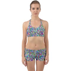 Leaves Leaf Nature Ecological Back Web Gym Set by Mariart