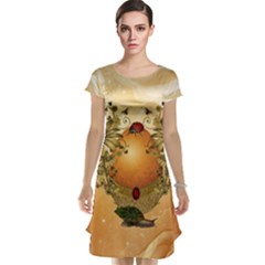 Wonderful Easter Egg With Flowers And Snail Cap Sleeve Nightdress by FantasyWorld7