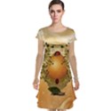 Wonderful Easter Egg With Flowers And Snail Cap Sleeve Nightdress View1