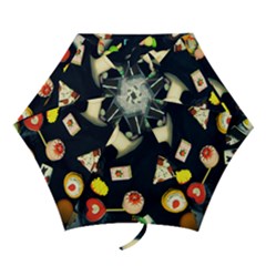 Food Mini Folding Umbrellas by snowwhitegirl