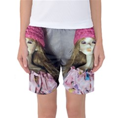 Cute In Pink Women s Basketball Shorts by snowwhitegirl