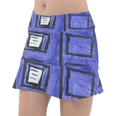 Tardis Painting Tennis Skirt by Sudhe