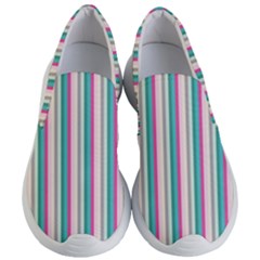 Candy Stripes 1 Women s Lightweight Slip Ons by retrotoomoderndesigns