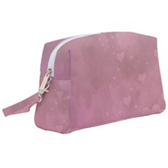 Lovely Hearts Wristlet Pouch Bag (large) by lucia