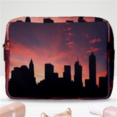 Skyline Panoramic City Architecture Make Up Pouch (large) by Sudhe