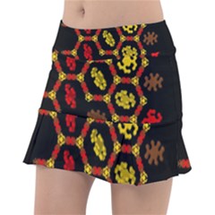 Algorithmic Drawings Tennis Skirt by Sudhe