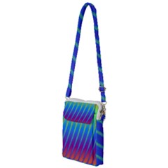 Abstract Fractal Multicolored Background Multi Function Travel Bag by Sudhe