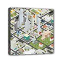 Simple Map Of The City Mini Canvas 6  x 6  (Stretched) View1