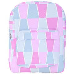 Geometric Pattern Design Pastels Full Print Backpack by Sudhe