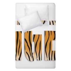 Tiger Bstract Animal Art Pattern Skin Duvet Cover Double Side (single Size) by Sudhe