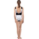 Pig Logo Center Cut Out Swimsuit View2