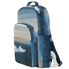 Bromo Caldera De Tenegger  Indonesia Double Compartment Backpack by Sudhe