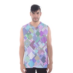 Colorful Background Multicolored Men s Basketball Tank Top by Sudhe