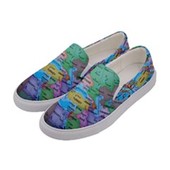 Globe World Map Maps Europe Women s Canvas Slip Ons by Sudhe