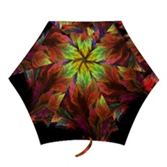 Abstract Digital Art Fractal Mini Folding Umbrellas by Sudhe