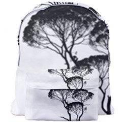Silhouette Photo Of Trees Giant Full Print Backpack by Sudhe