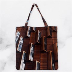 Abstract Architecture Building Business Grocery Tote Bag by Sudhe