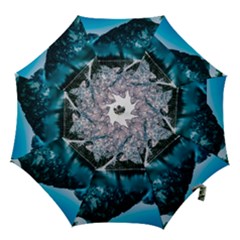 Daylight Forest Glossy Lake Hook Handle Umbrellas (small) by Sudhe