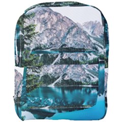 Daylight Forest Glossy Lake Full Print Backpack by Sudhe