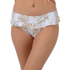 Apollo Design Draw Vector Nib Frill Bikini Bottom by Sudhe
