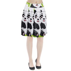 Giant Panda Bear Pleated Skirt by Sudhe