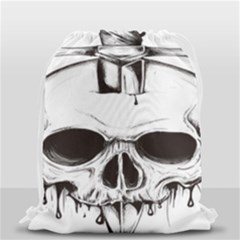 Skull Knife Euclidean Vector Skull Sword Inserted Drawstring Bag (small) by Sudhe