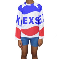 Sexsi Sexy Logo Kids  Long Sleeve Swimwear by Sudhe