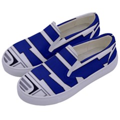 R2 Series Astromech Droid Kids  Canvas Slip Ons by Sudhe