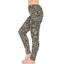 Cyber Punk Pattern Design Leggings  View3