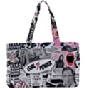 Feminism collage  Canvas Work Bag View1