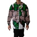 Amphibian Animal Cartoon Reptile Kids  Hooded Windbreaker View1