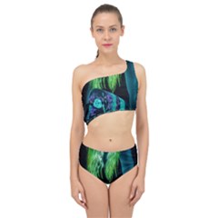 Digital Art Woman Body Part Photo Spliced Up Two Piece Swimsuit by dflcprintsclothing