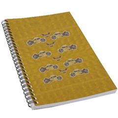Motorcycles And Ornate Mouses 5 5  X 8 5  Notebook by pepitasart