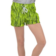 Agricultural Field   Women s Velour Lounge Shorts by rsooll