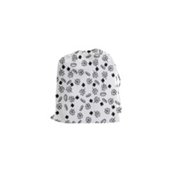 St Patricks Day Pattern Drawstring Pouch (xs) by Valentinaart