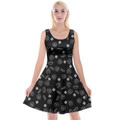 St Patricks Day Pattern Reversible Velvet Sleeveless Dress by Valentinaart