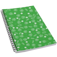 St Patricks Day Pattern 5 5  X 8 5  Notebook by Valentinaart