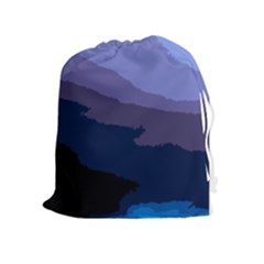 Nature Night Drawstring Pouch (xl) by LoolyElzayat
