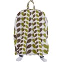 Leaf Plant Pattern Seamless Travelers  Backpack View3