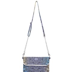 Tile Design Art Mosaic Pattern Mini Crossbody Handbag by Pakrebo