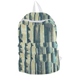 Illustrations Texture Abstract Buildings Foldable Lightweight Backpack by Pakrebo