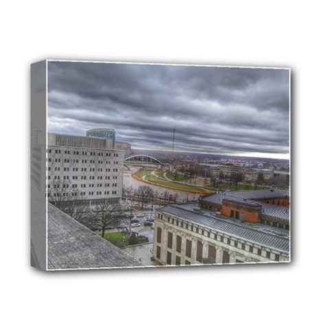 Ohio Supreme Court View Deluxe Canvas 14  X 11  (stretched) by Riverwoman