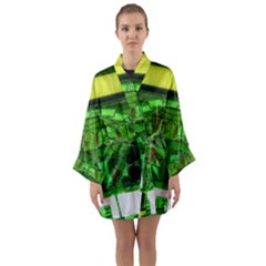 Dublin Scioto Irish Window Long Sleeve Kimono Robe by Riverwoman